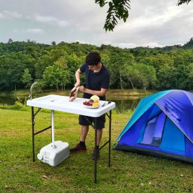 Folding Portable Fish Cleaning Cutting Table